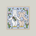 白兔人與小鼠人動動