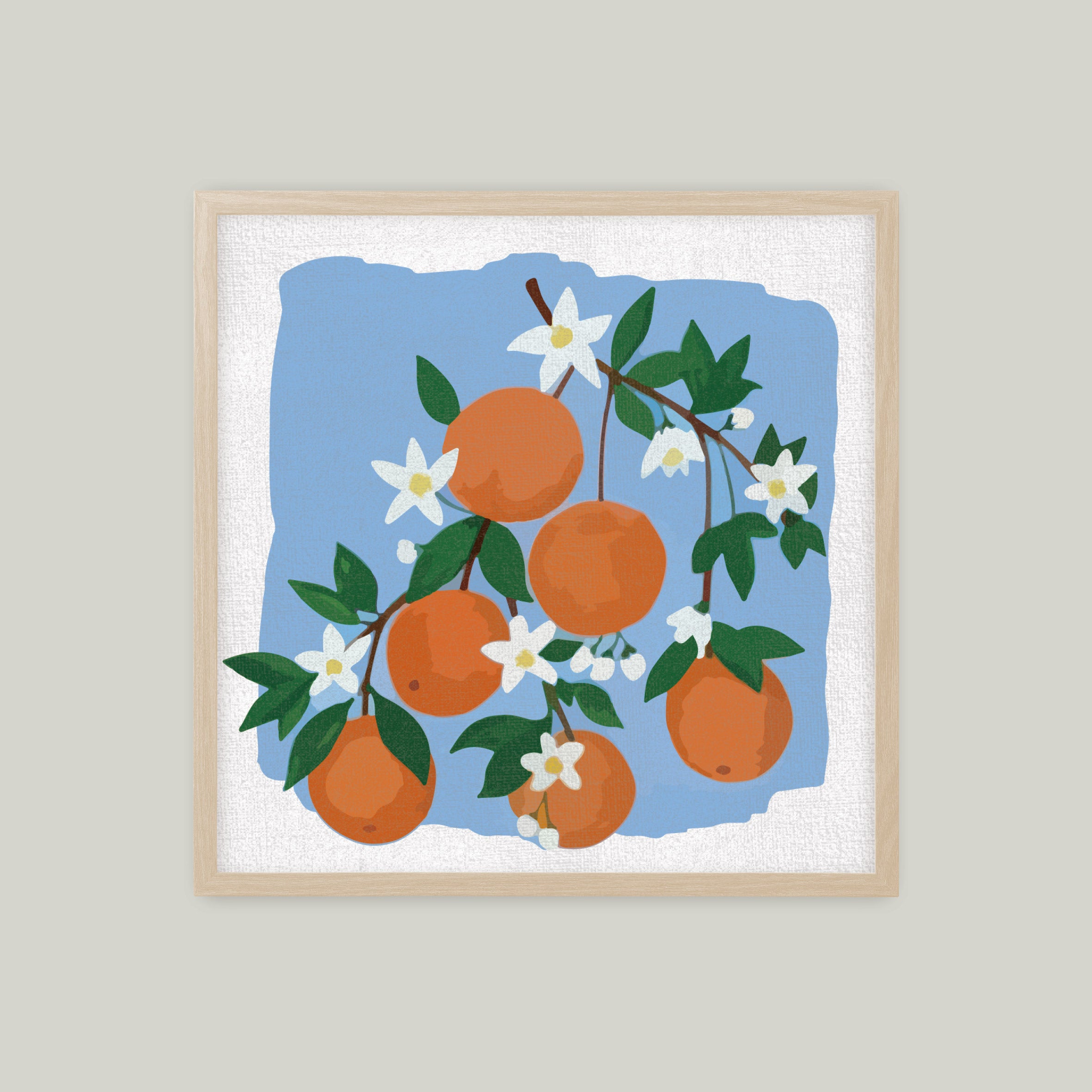 Orange Blossom Letter