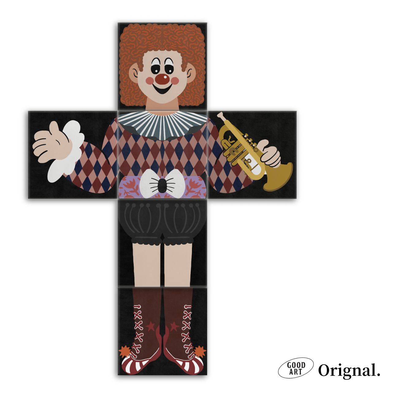 小丑古德 - 莊園樂手｜全套畫板組