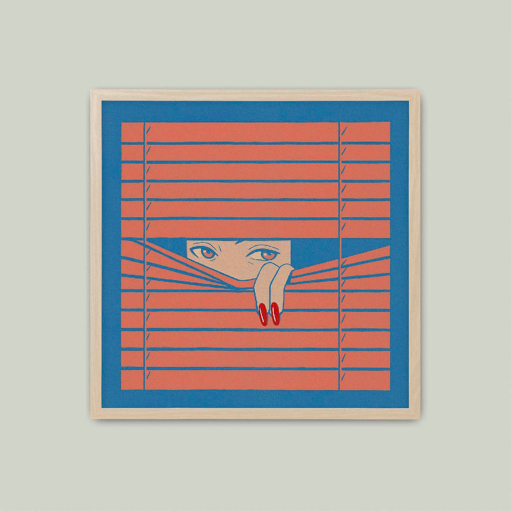 百葉之間的三秒