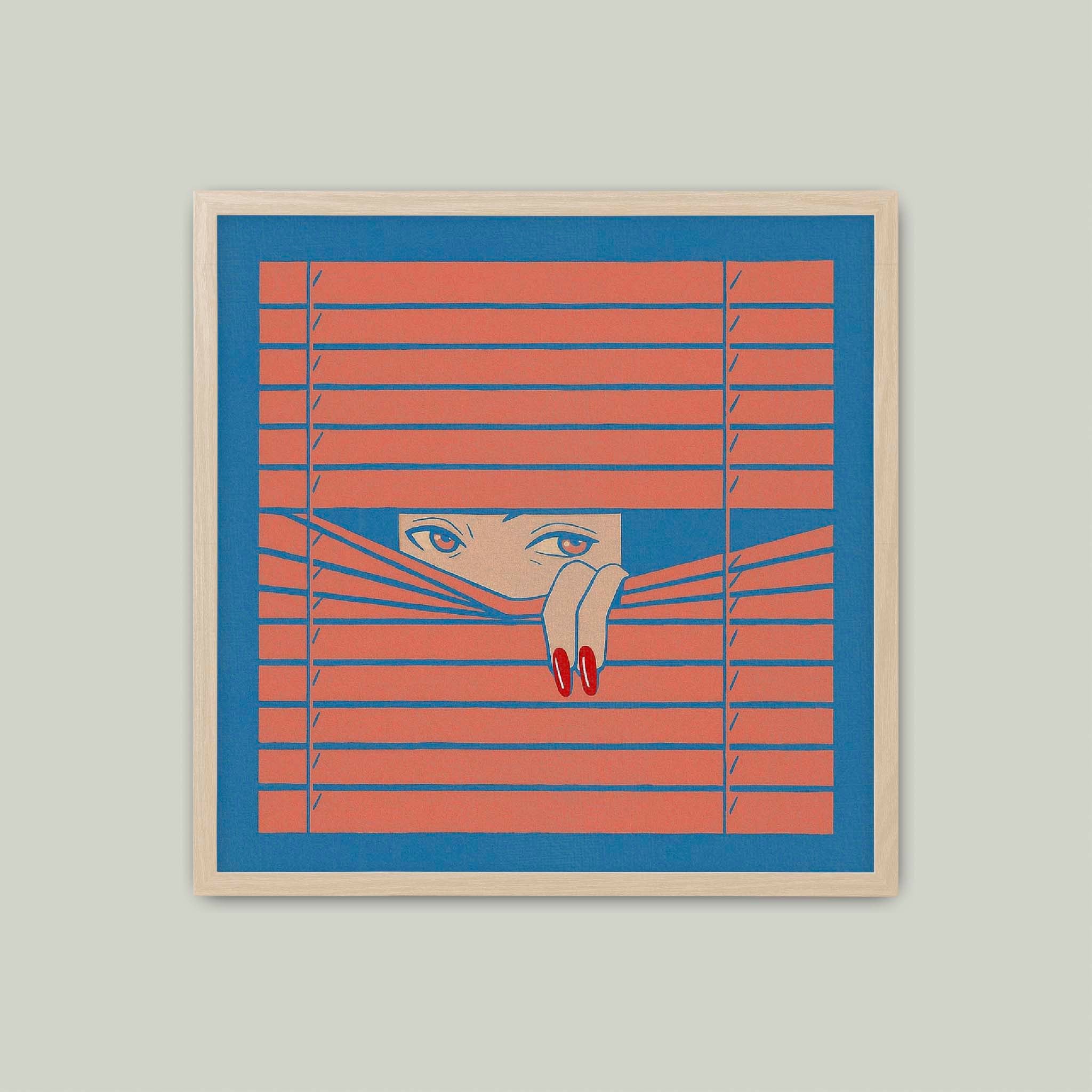 百葉之間的三秒