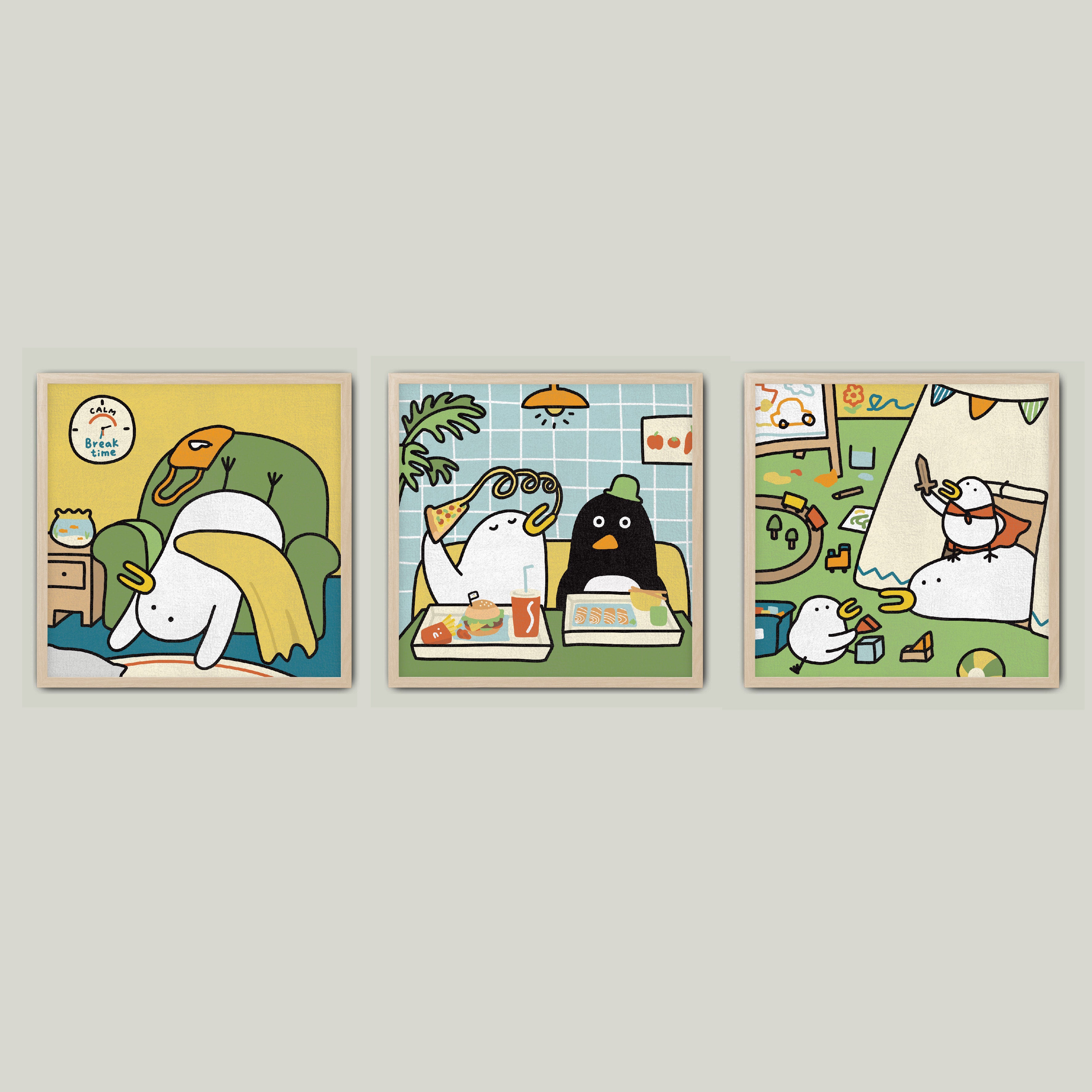 昏呱｜全套系列畫板組